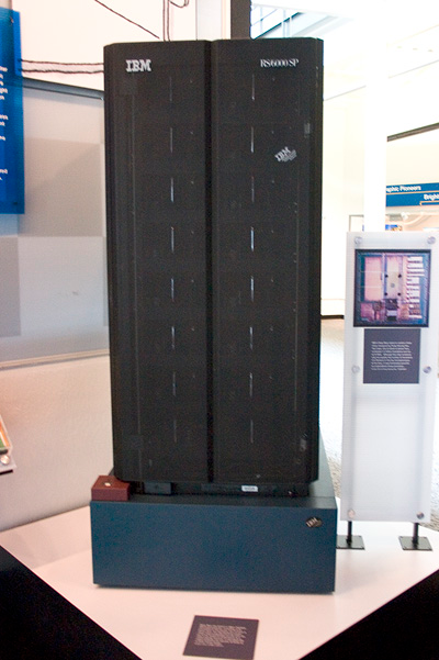 DeepBlue looked something like this. (from Wikipedia, CC 2.0)